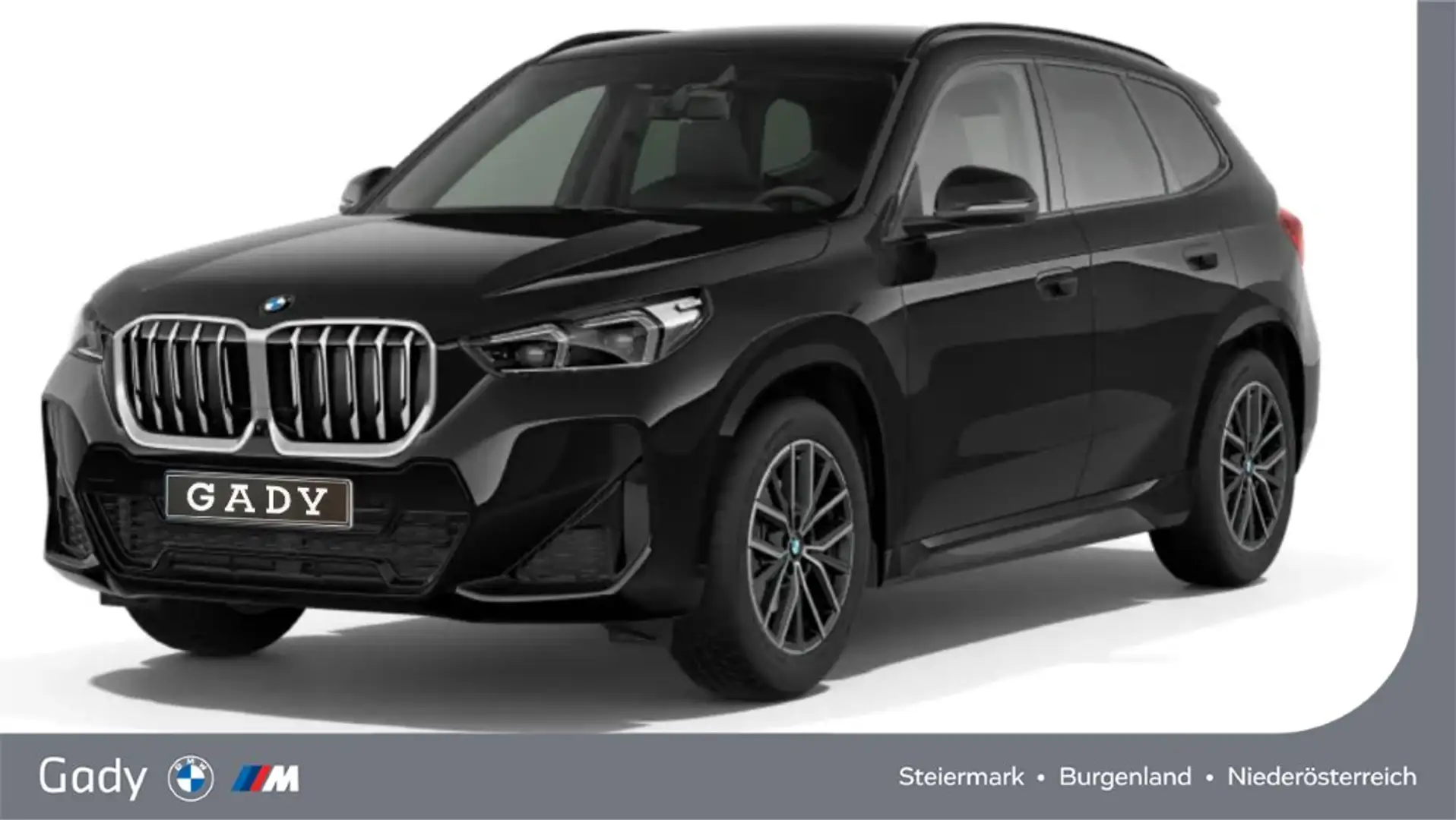 BMW X1 xDrive20d Schwarz - 1