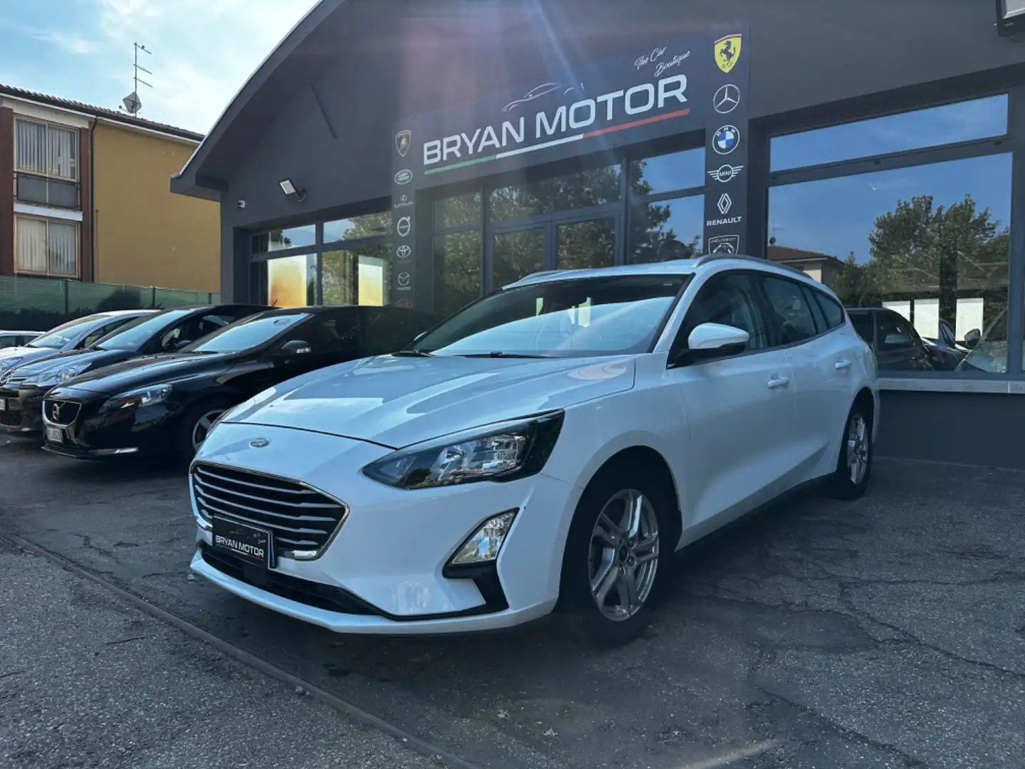 Ford Focus 1.5 EcoBlue 120 CV SW Business Bianco - 1