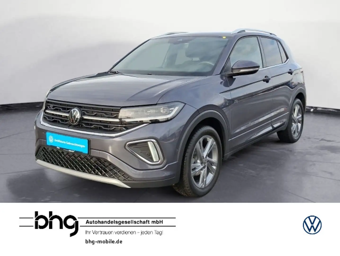 Volkswagen T-Cross 1.5 TSI DSG R-Line Infotainment Keyless Grau - 1