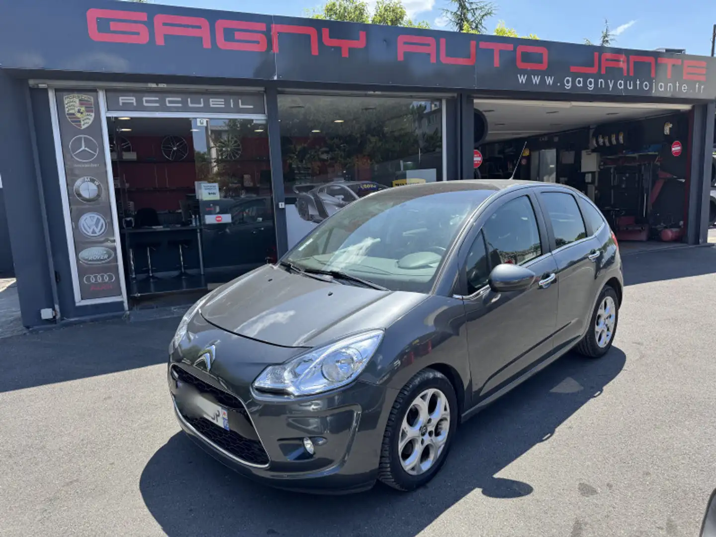 Citroen C3 1.6 VTI EXCLUSIVE BA BOITE AUTOMATIQUE Gris - 1