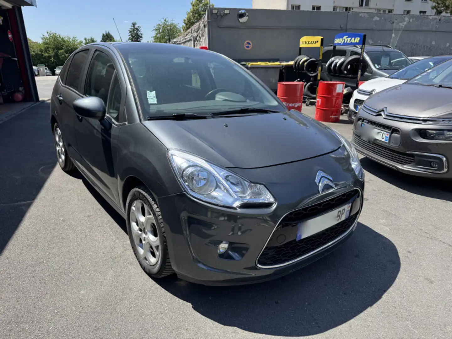 Citroen C3 1.6 VTI EXCLUSIVE BA BOITE AUTOMATIQUE Gris - 2
