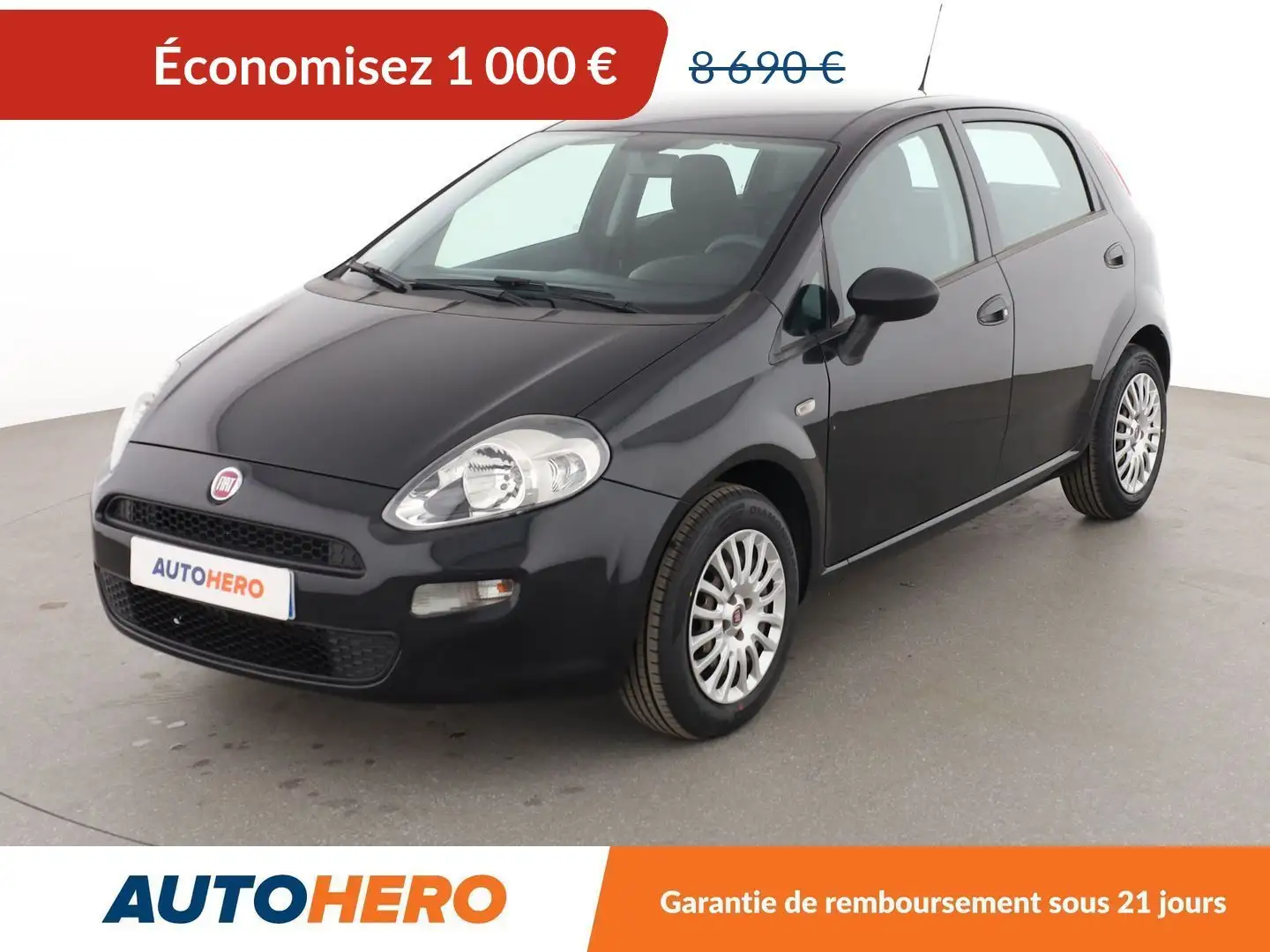 Fiat Punto 1.2 Pop Noir - 1