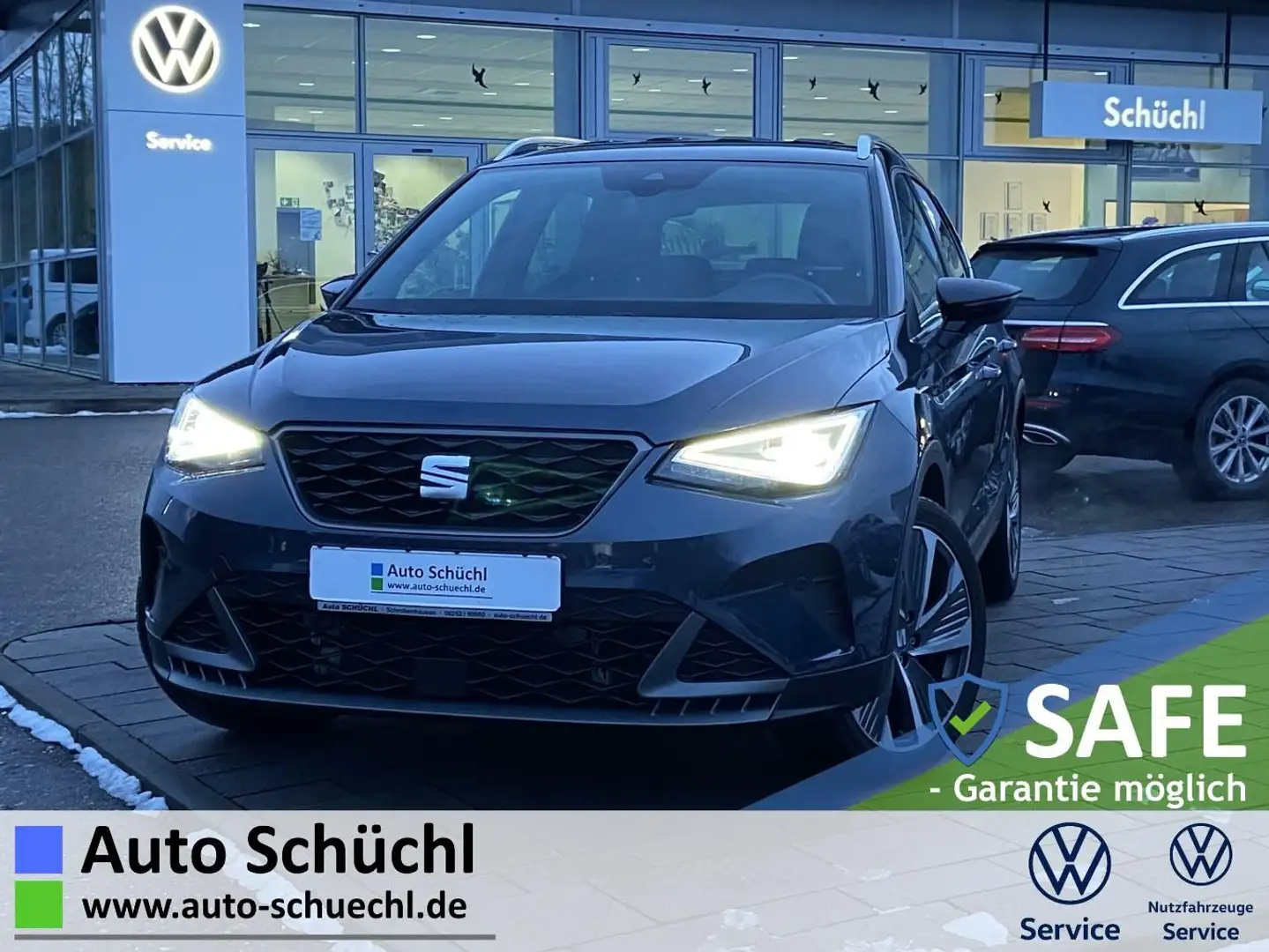 SEAT Arona 1.0 TSI FR-LINE VIRTUAL-COCKPIT+NAVI-PRO+K Grau - 1