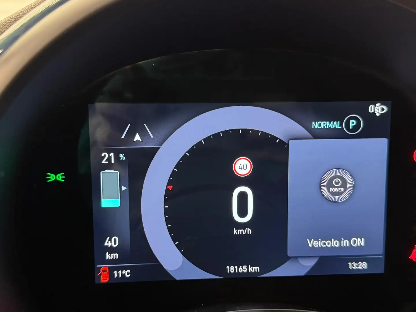 Fiat 500e 43 KW-36 MESI DI GARANZIA-KM CERTIFICATI-PERMUTE Blu/Azzurro - 2