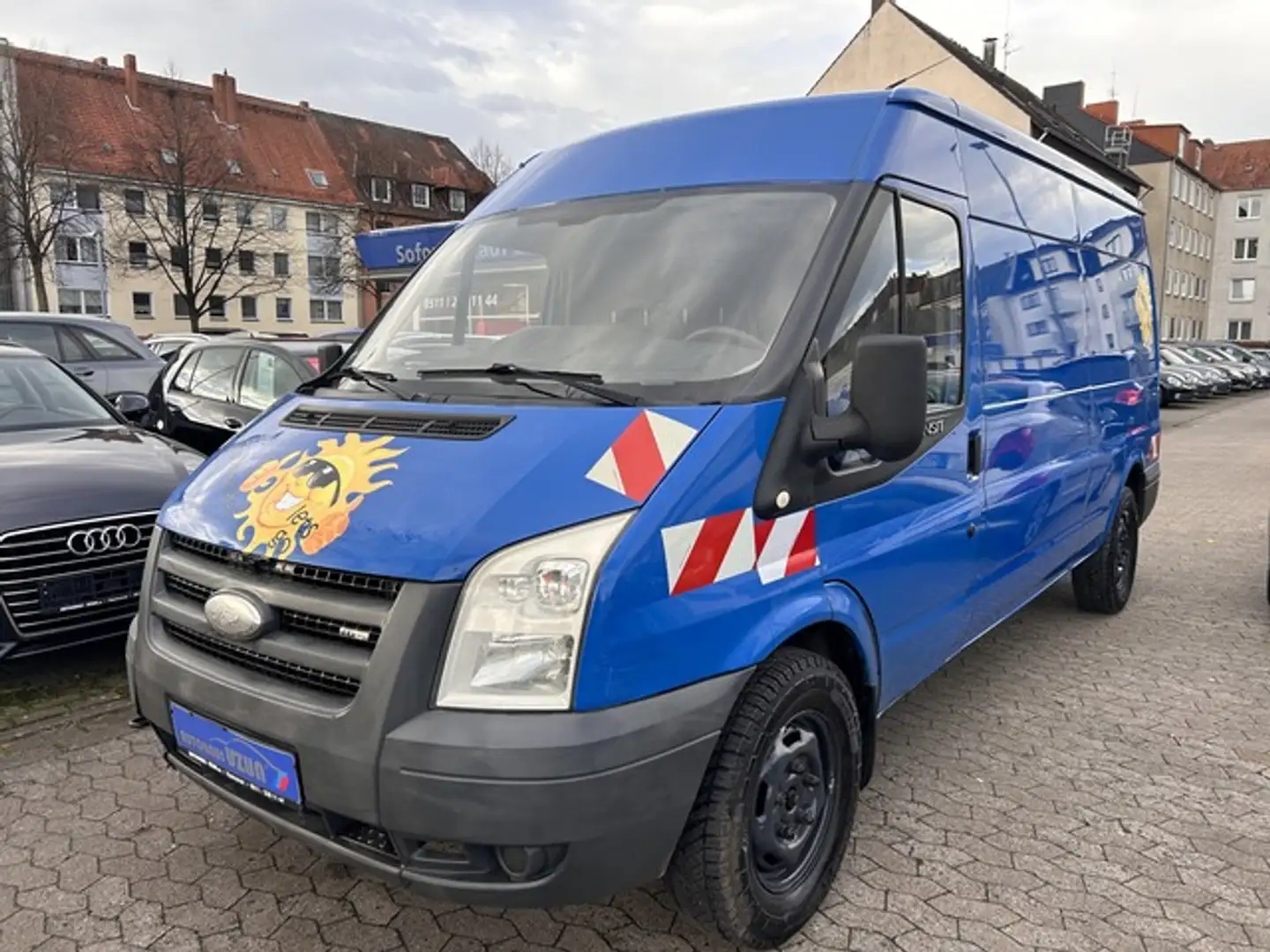 Ford Transit Kasten FT 350 LKW Wohnmobil Projekt AHK Blau - 1