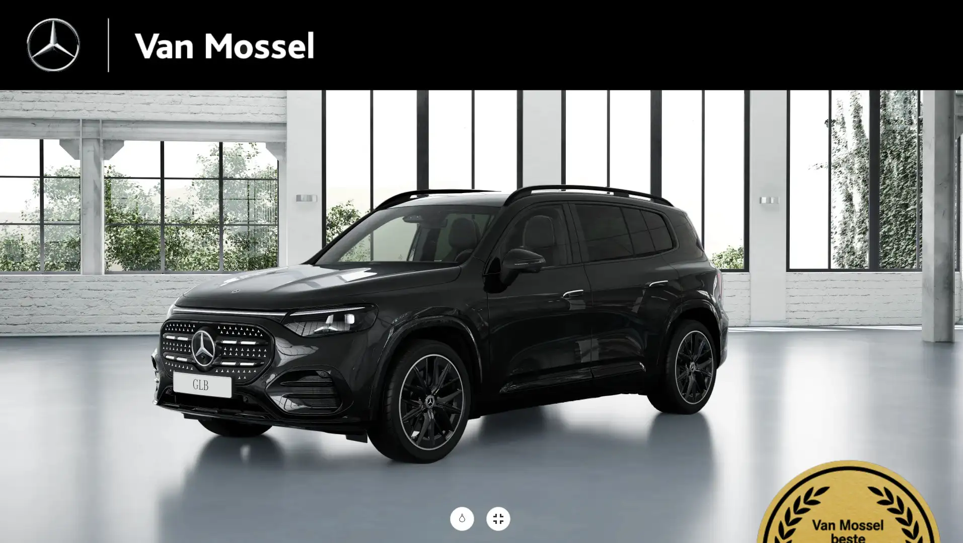 Mercedes-Benz GLB 250 250+ Business Solution AMG 7p. 85.5 kWh Premium / Schwarz - 1