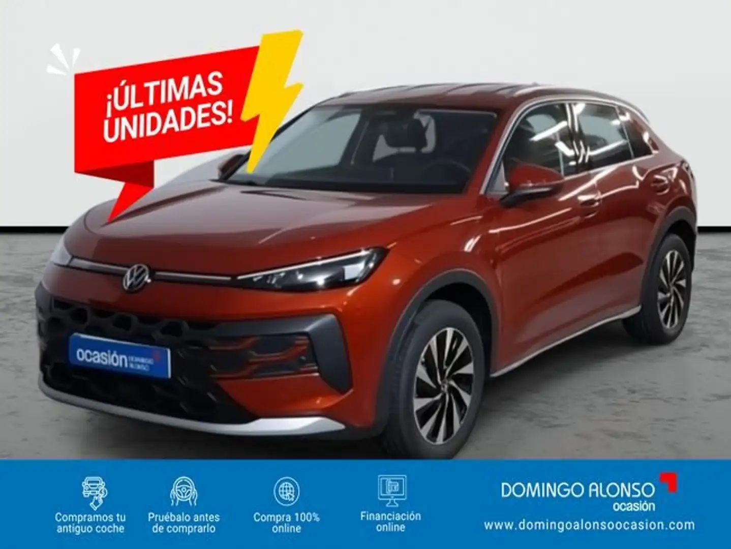 Volkswagen T-Roc Style 115 CV mHEV DSG7 Rojo - 1
