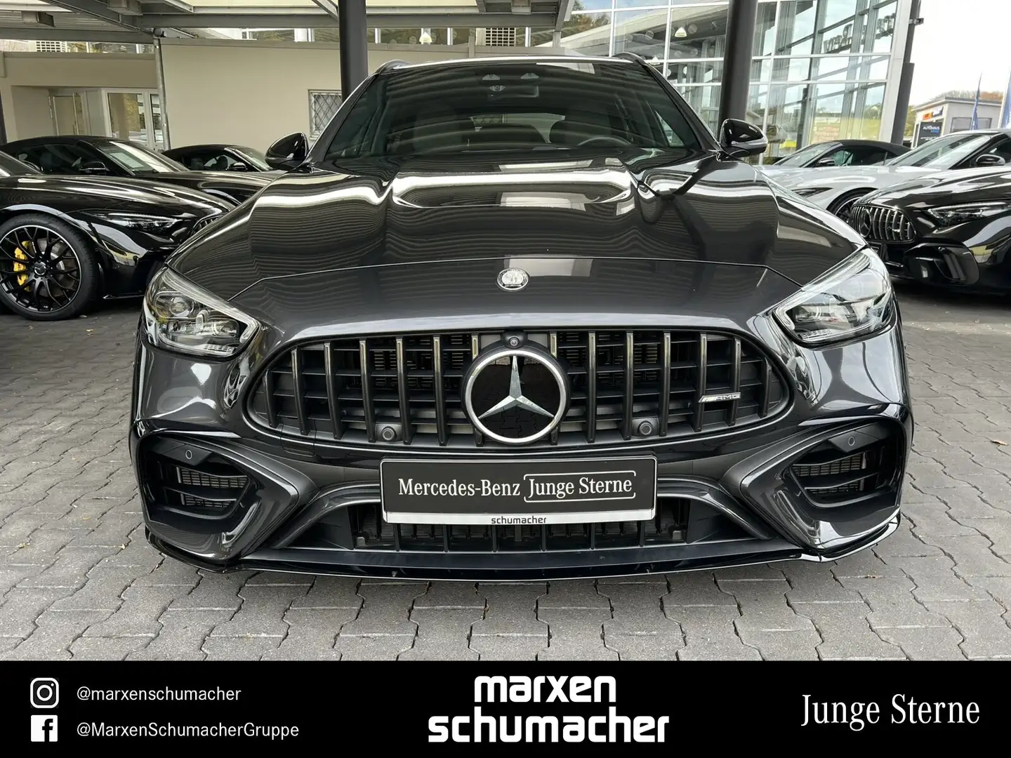 Mercedes-Benz C 63 AMG AMG C 63 S E PERF T Drivers+Nappa+Pano+Bur3D+AHK Gris - 2
