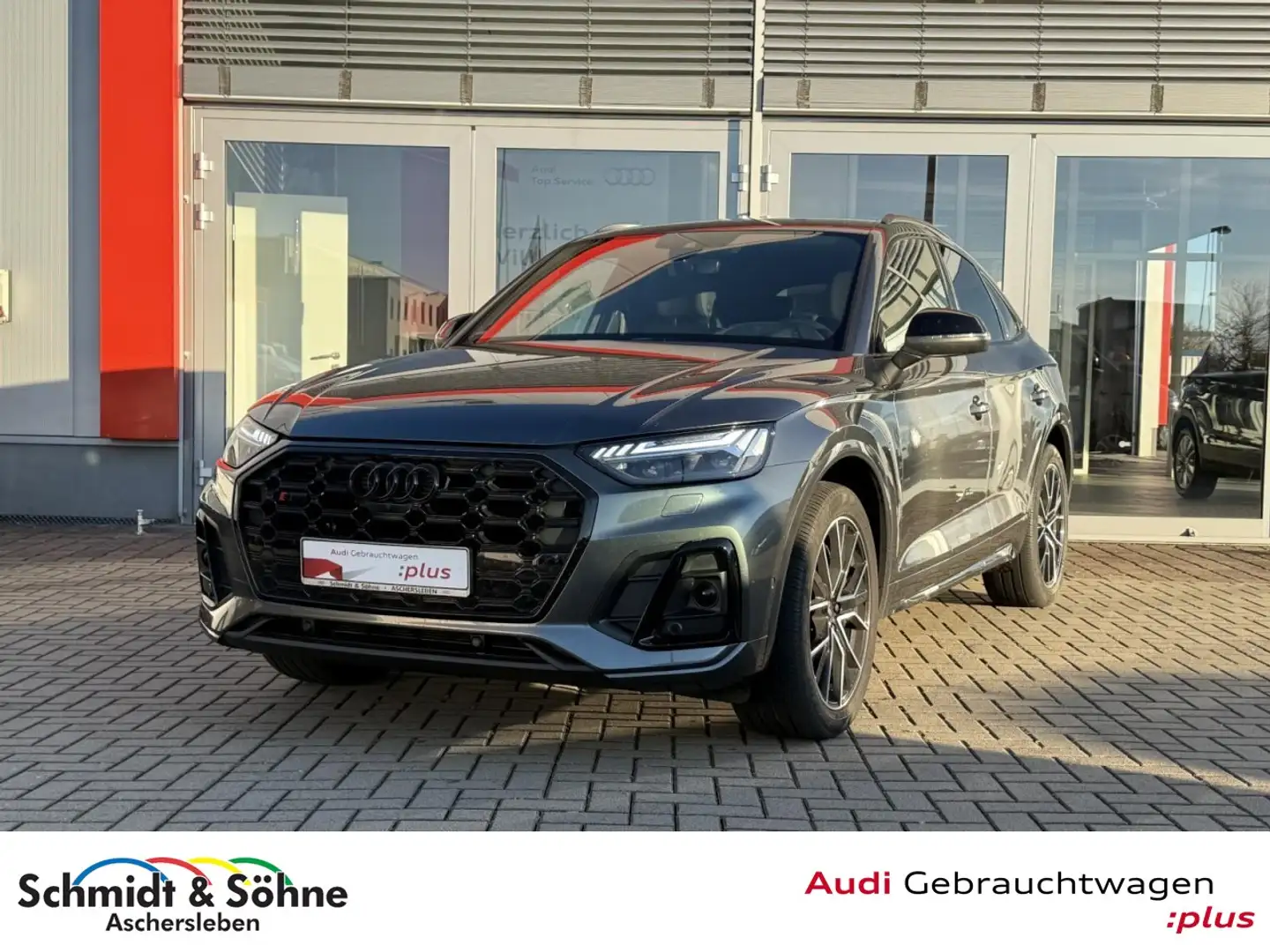 Audi SQ5 Sportback TDI LUFT, MATRIX, TOTW, HEAD, 360, Grau - 1