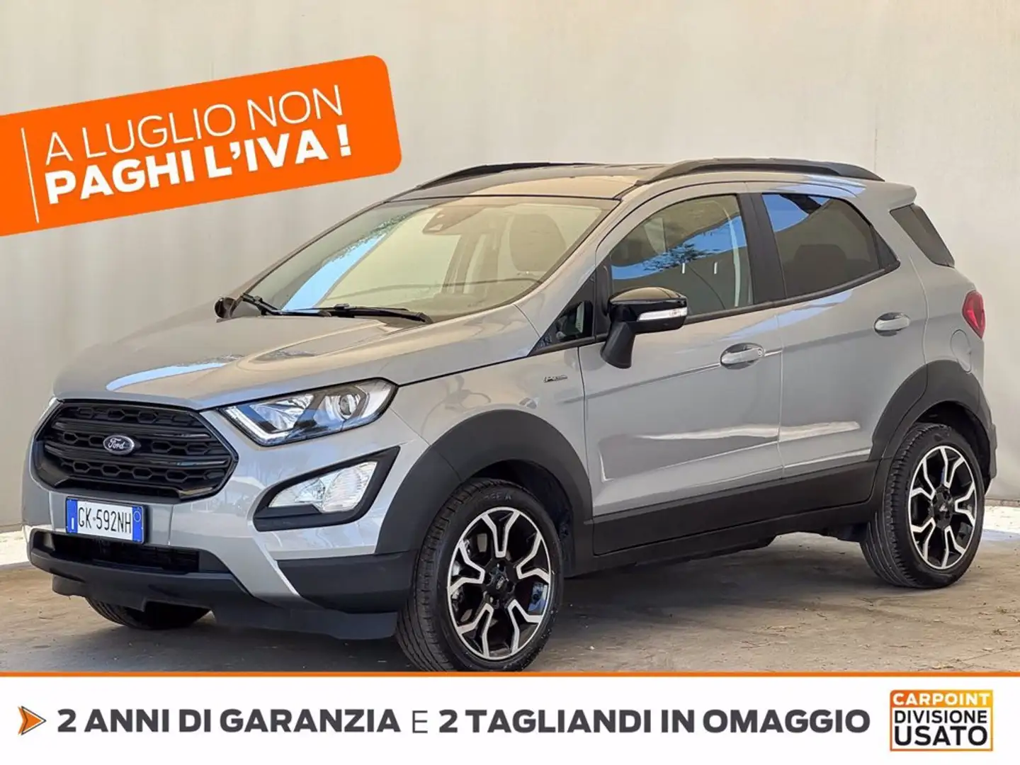 Ford EcoSport 1.0 ecoboost active s&s 125cv Чорний - 1