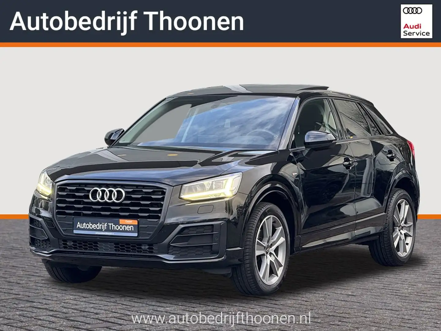 Audi Q2 35 TFSI CoD Sport Edition S-Line | Pano | Leer | L Schwarz - 1