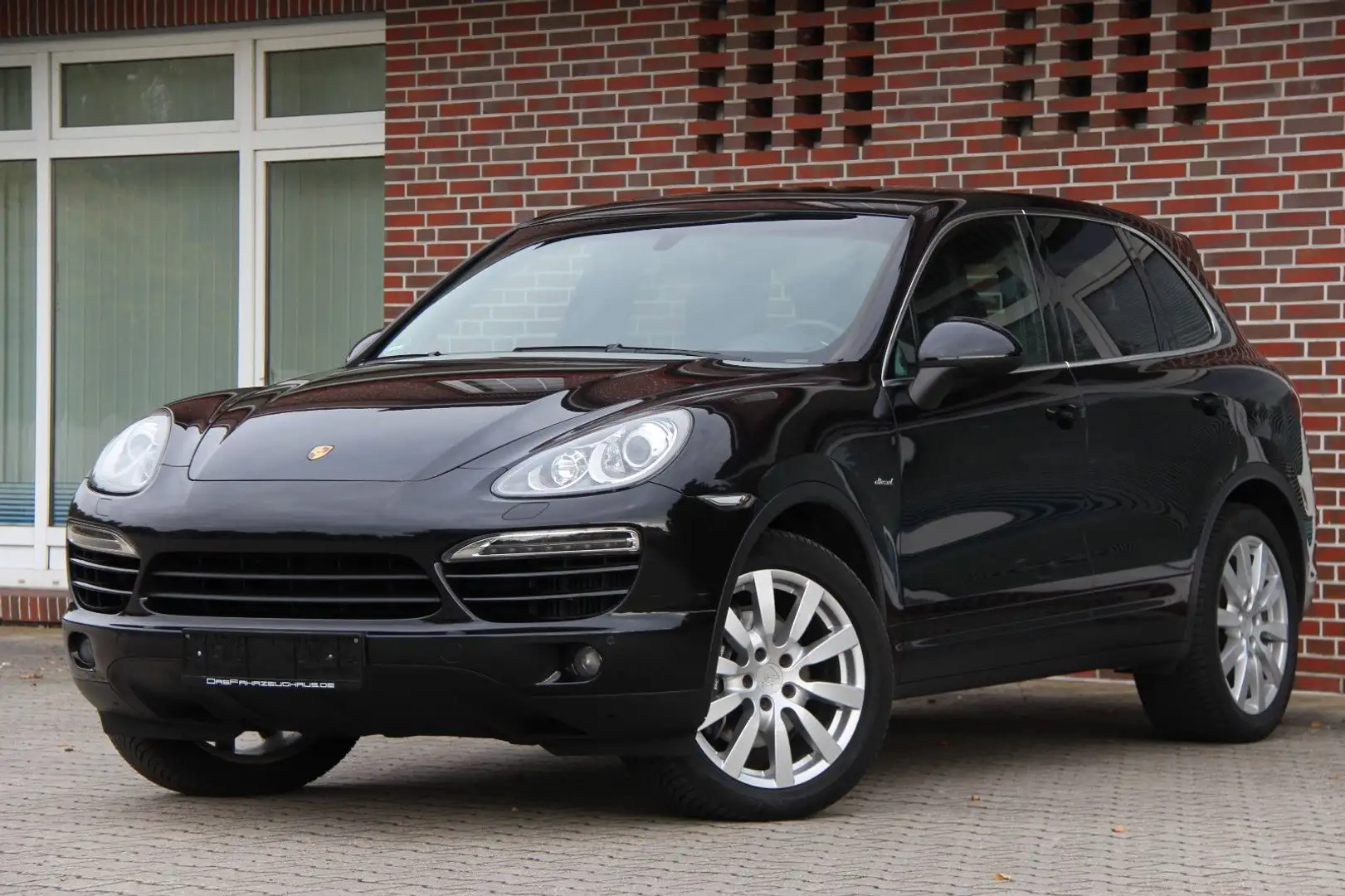 Porsche Cayenne Diesel*SCHIEBEDACH*AHK*LEDER*MEMORY*LUFT Schwarz - 1