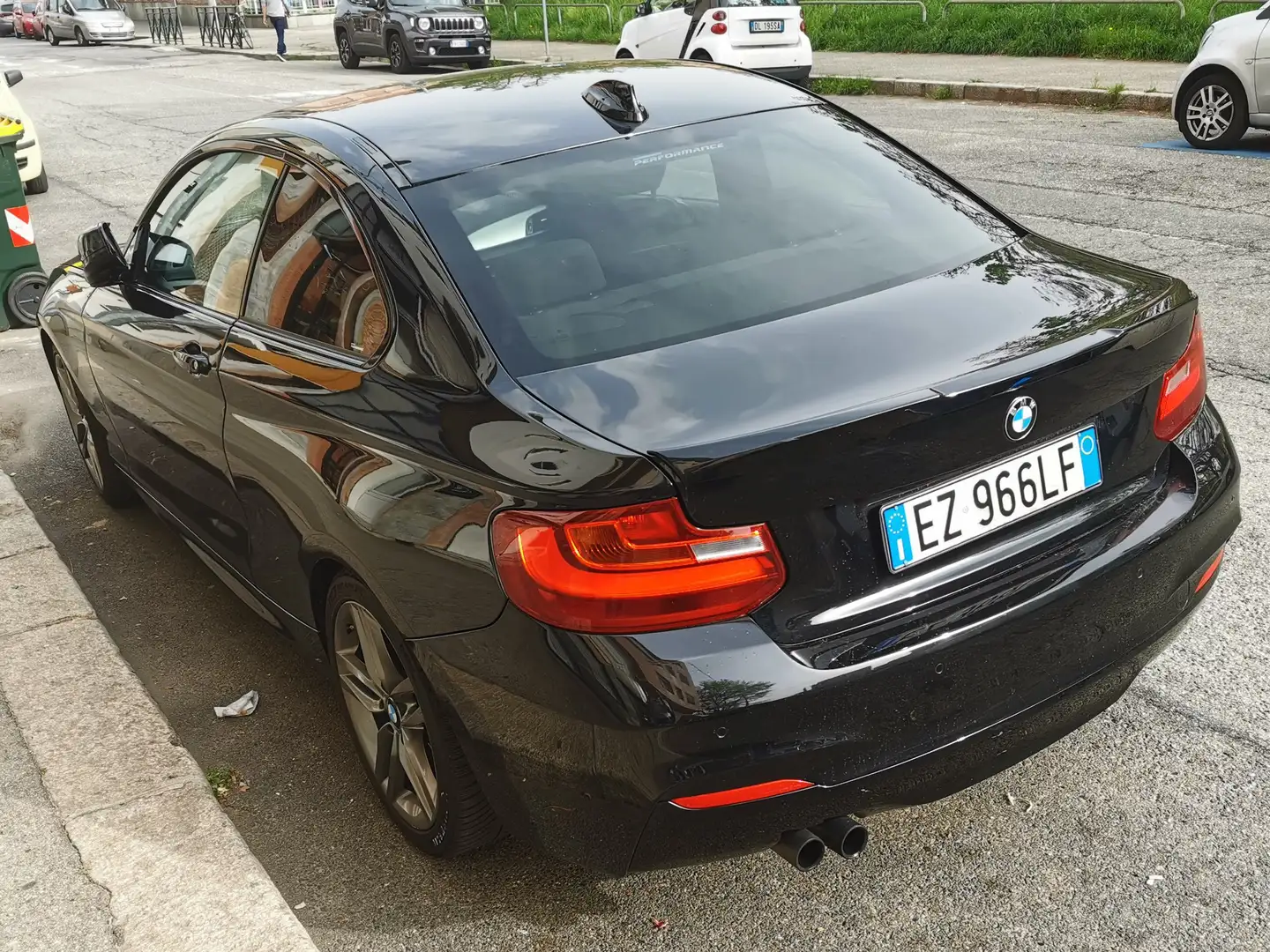 BMW 225 Serie 2 F22 Coupe225d Coupe Msport auto Чёрный - 2