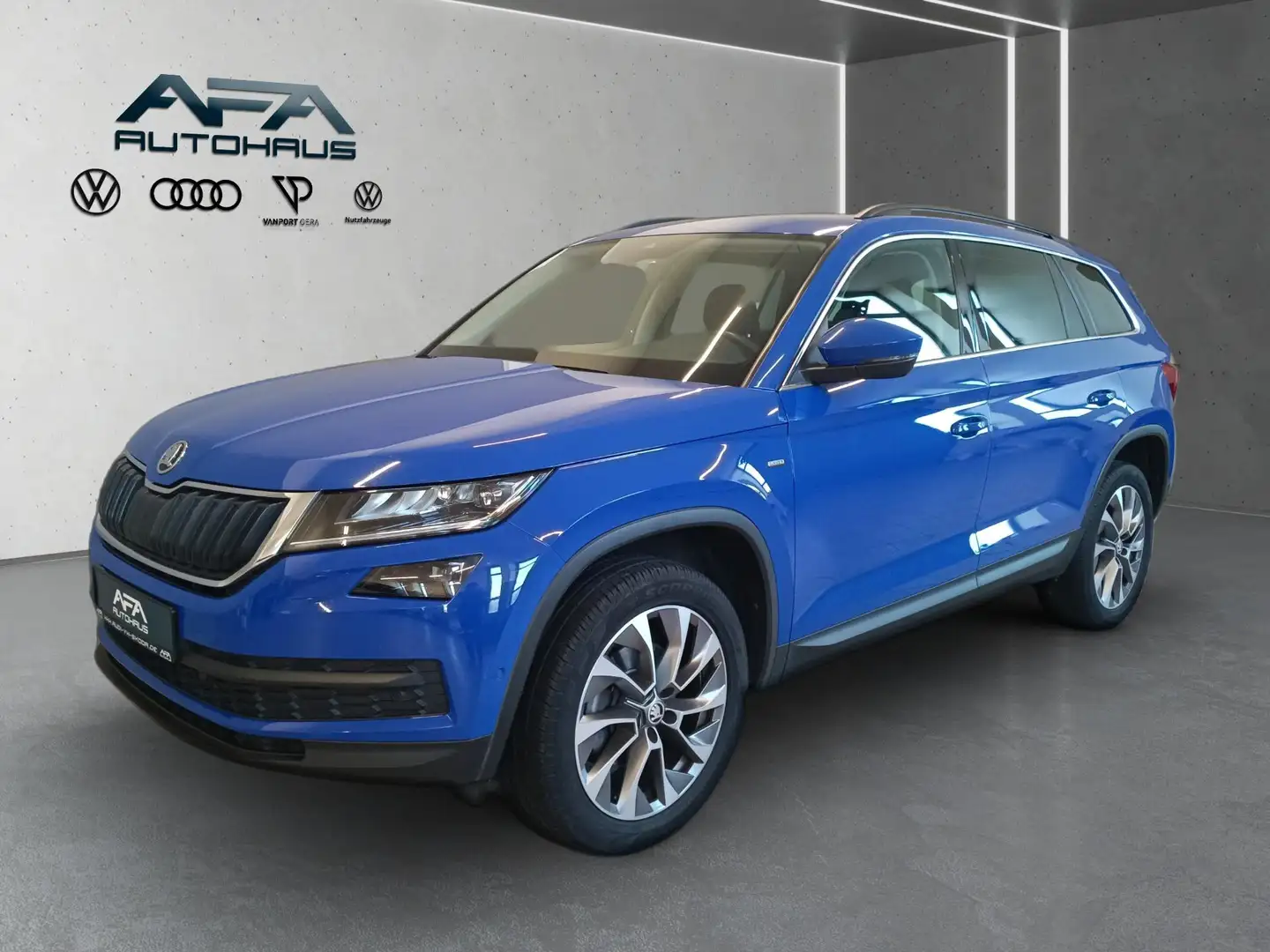 Skoda Kodiaq 2.0 TDI DSG AHK*LED*NAV*ACC*VirtCP Blu/Azzurro - 2