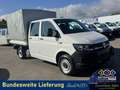 Volkswagen T6 Transporter Doka/Pritsche TDI 4Motion Diff.sp Blanc - thumbnail 1