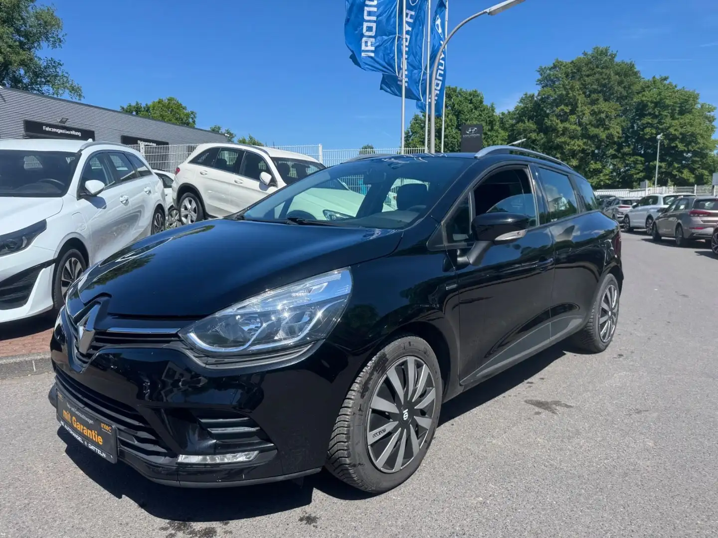 Renault Clio LIMITED/2.HD/KLIMA/S.HEFT/SERV.-NEU/TÜV-02-2027 Schwarz - 1