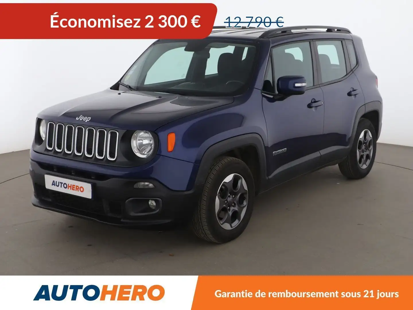 Jeep Renegade 1.6 MultiJet Longitude Azul - 1