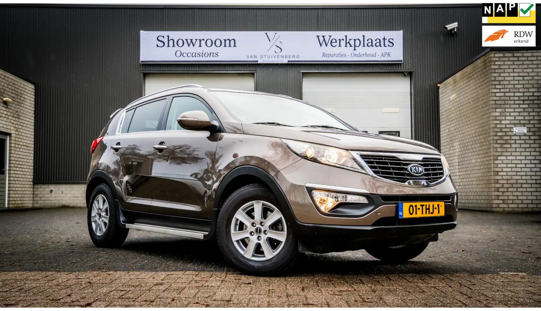 Kia Sportage 1.6 GDI X-ecutive Plus Pack TREKHAAK NAVI CAMERA Braun - 1