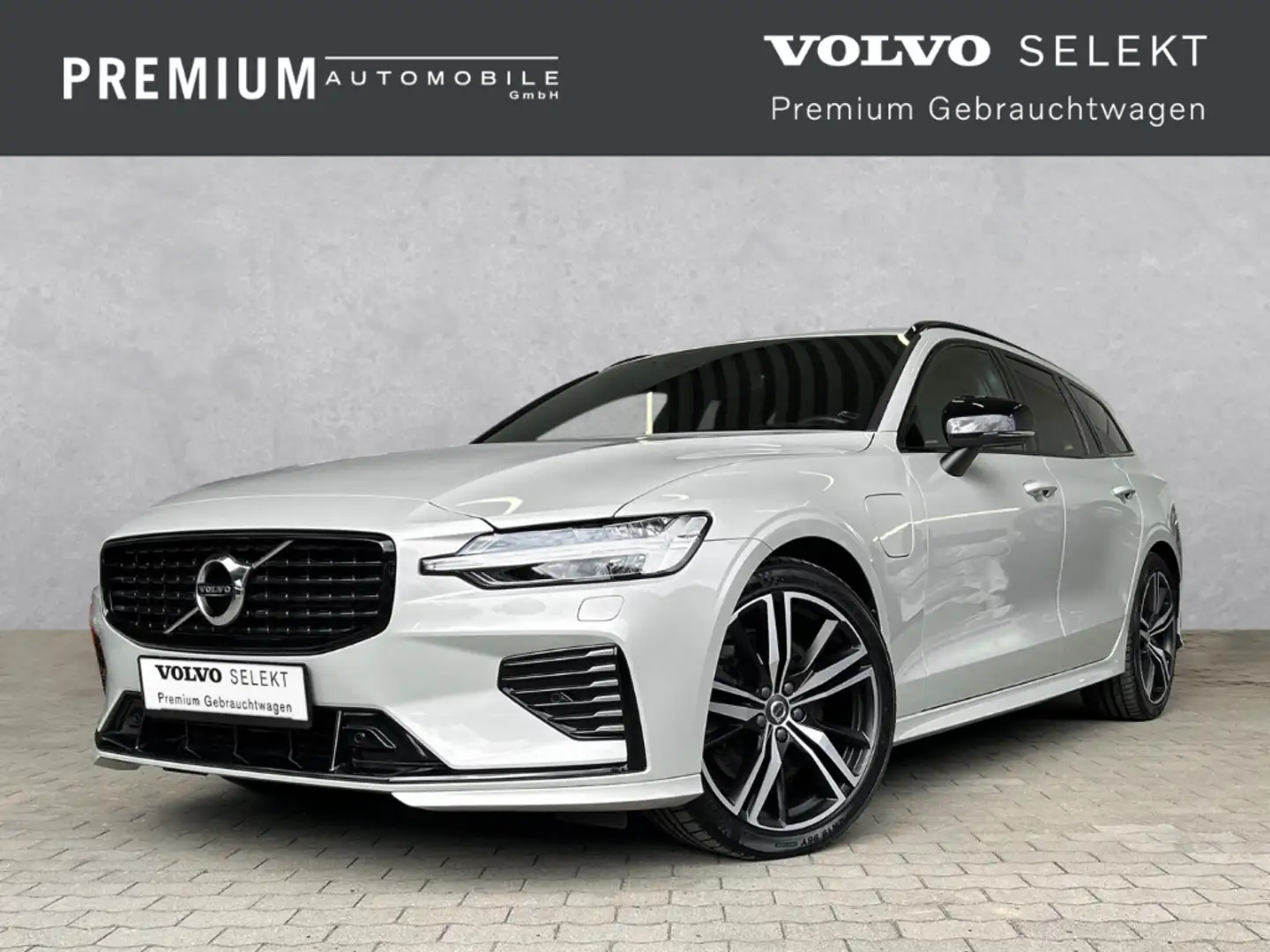Volvo V60 Plus Dark Recharge AWD T8 H&K/DAB+/Ambiente Argent - 1