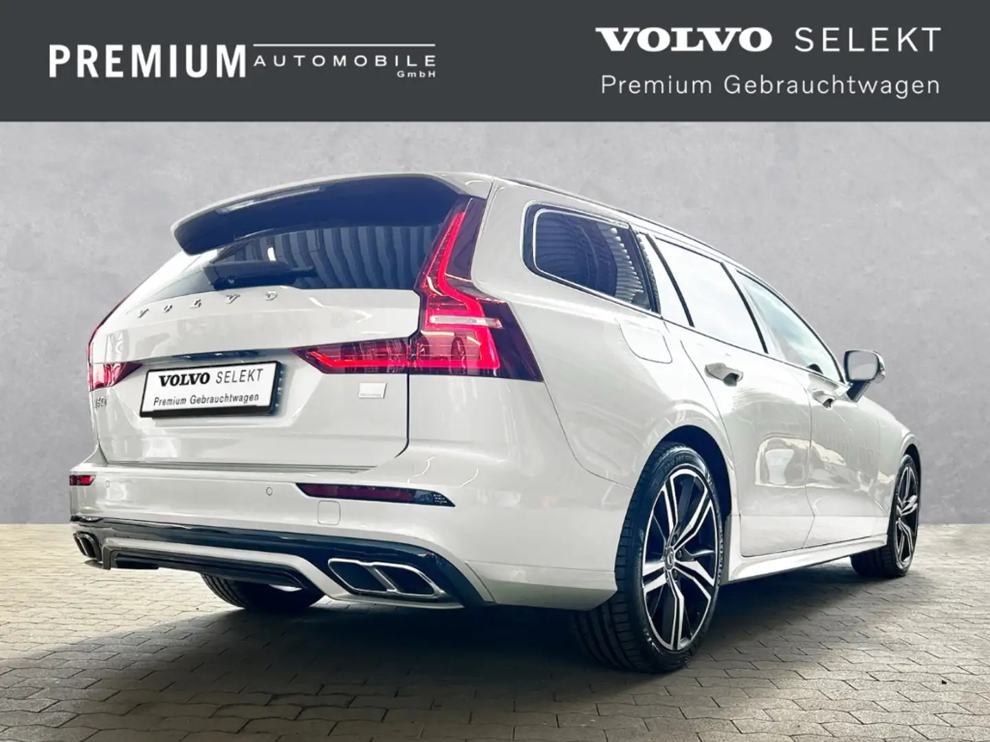 Volvo V60 Plus Dark Recharge AWD T8 H&K/DAB+/Ambiente Argent - 2