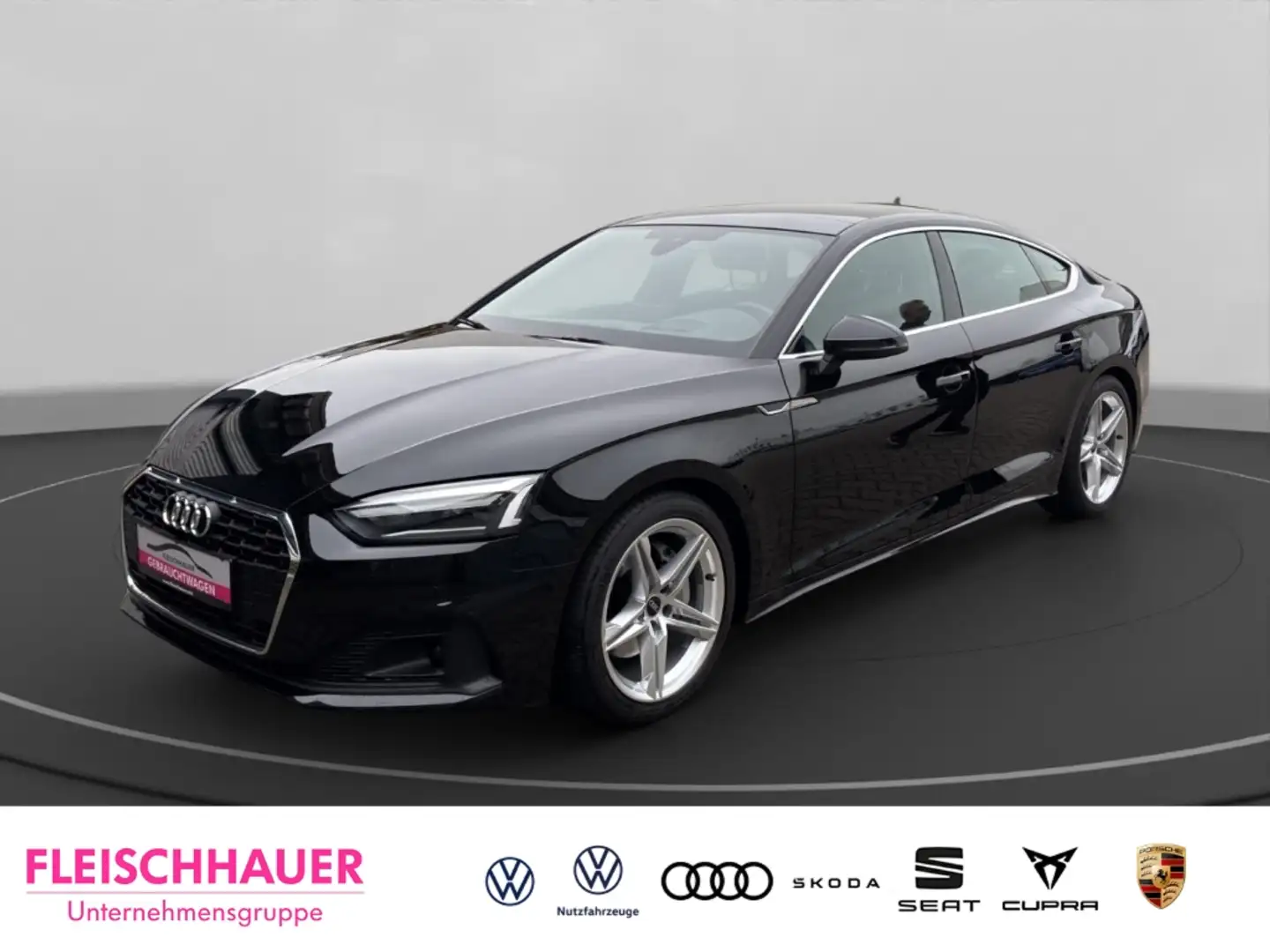 Audi A5 40 TFSI Sportback Navi Panorama B&O Head-Up Schwarz - 1