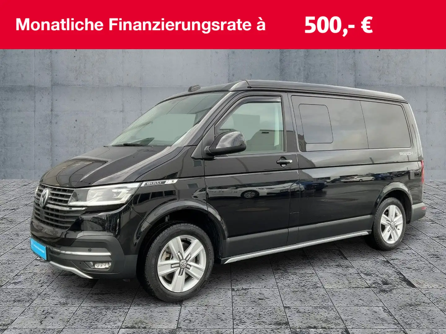 Volkswagen T6.1 California 2.0TDI DSG BEACH LED+NAV+ACC+RFK Zwart - 1