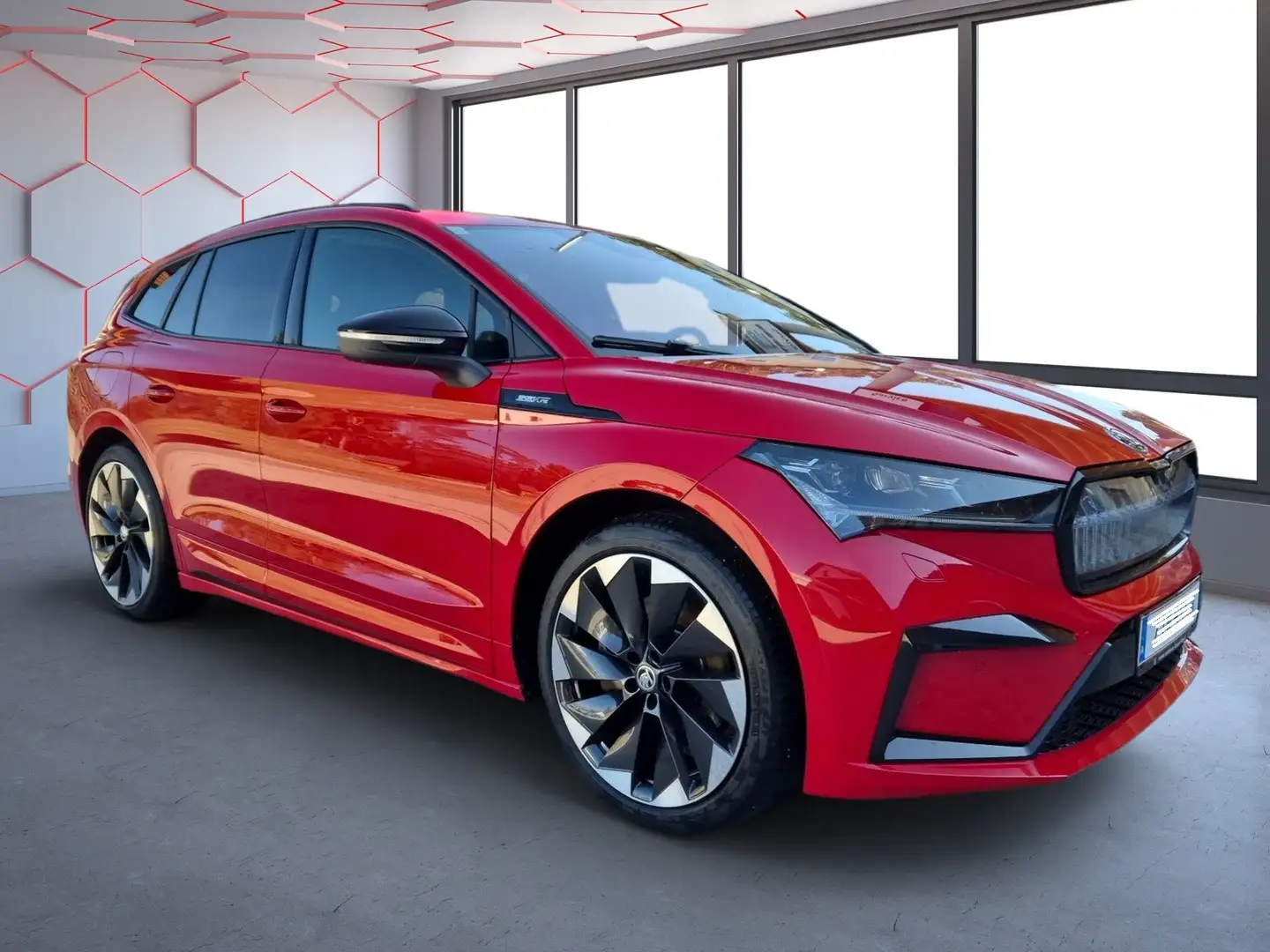 Skoda Enyaq Enyaq iV 80x 82kWh Sportline Sportline Rot - 2