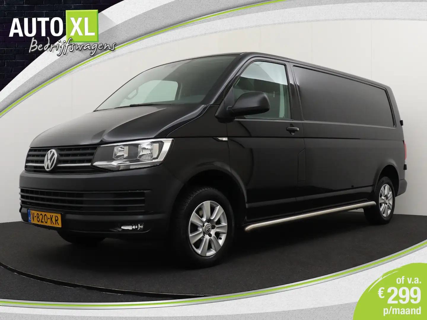 Volkswagen T6 Transporter 2.0 TDI Aut L2H1 Comfortline Trekhaak Betimmerd Ca Noir - 1