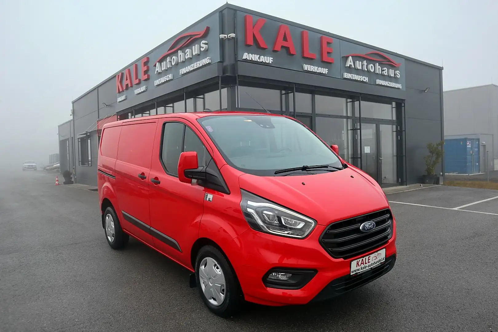 Ford Transit Custom Kasten 2,0 TDCi L1H1 300 Trend Automatik. *1.Be... Rot - 1