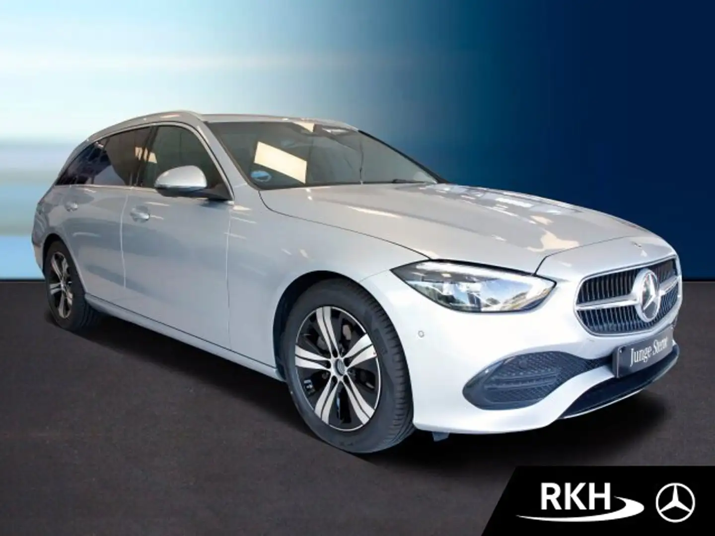 Mercedes-Benz C 180 C 180 T-Mod Avantgarde 9G/Kamera/Totw/LED/AHK Silber - 2