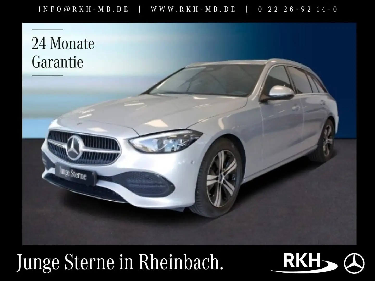 Mercedes-Benz C 180 C 180 T-Mod Avantgarde 9G/Kamera/Totw/LED/AHK Silber - 1