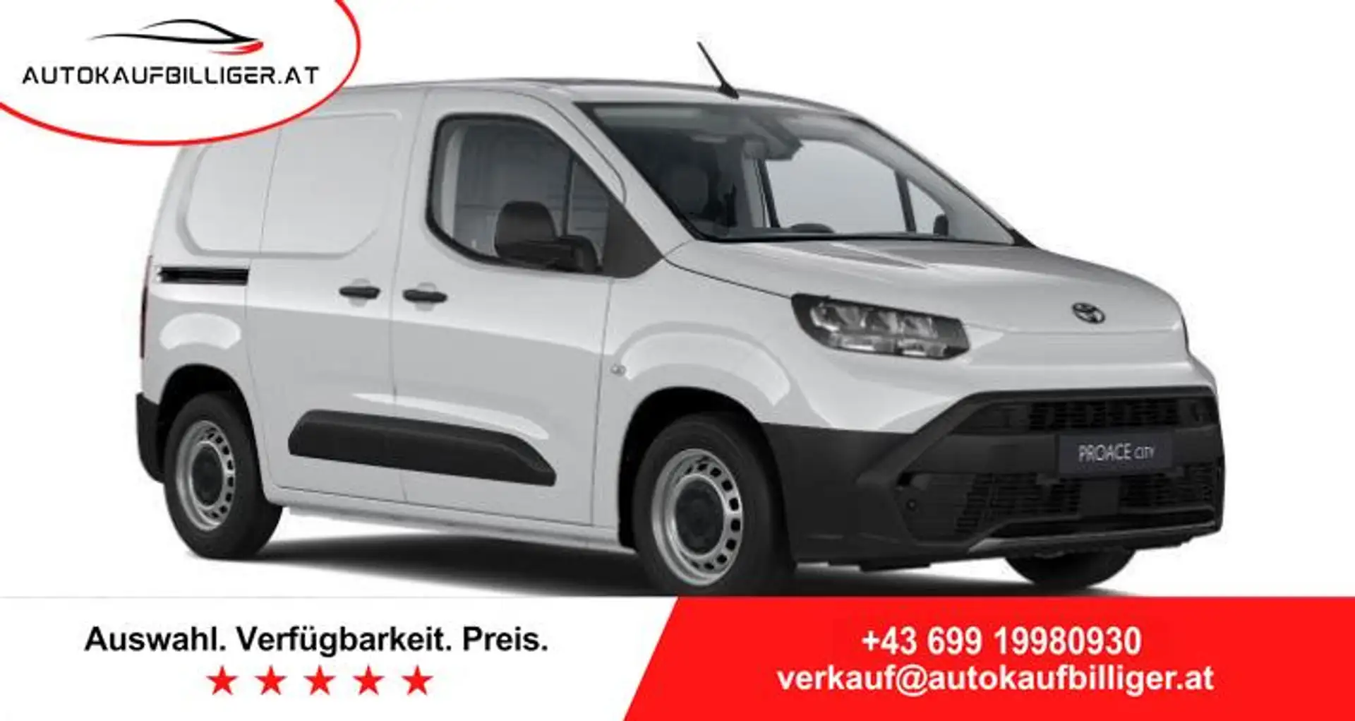 Toyota Proace City Electric L2 50 kWh Comfort Weiß - 1