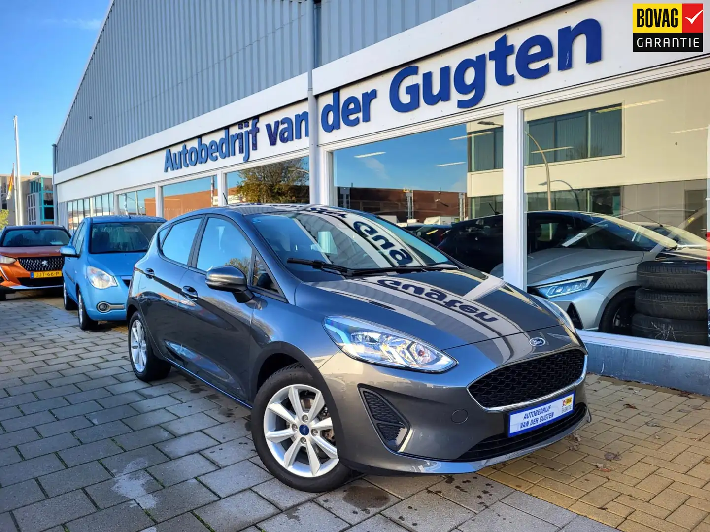 Ford Fiesta 1.0 EcoBoost Connected Gris - 1