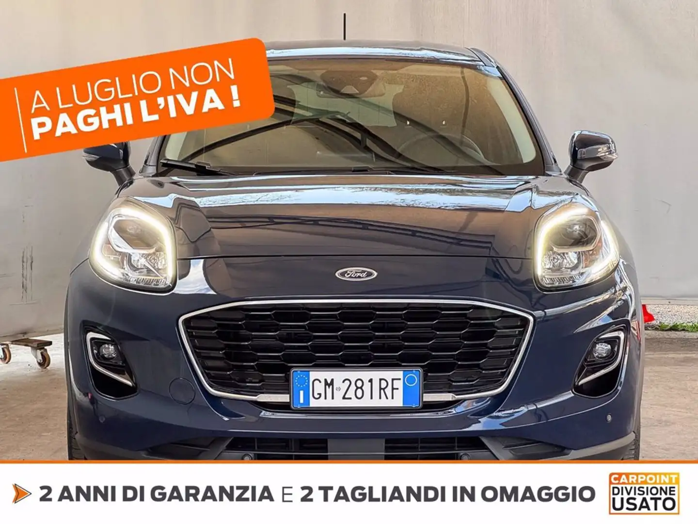Ford Puma 1.0 ecoboost h titanium s&s 125cv Blu/Azzurro - 2