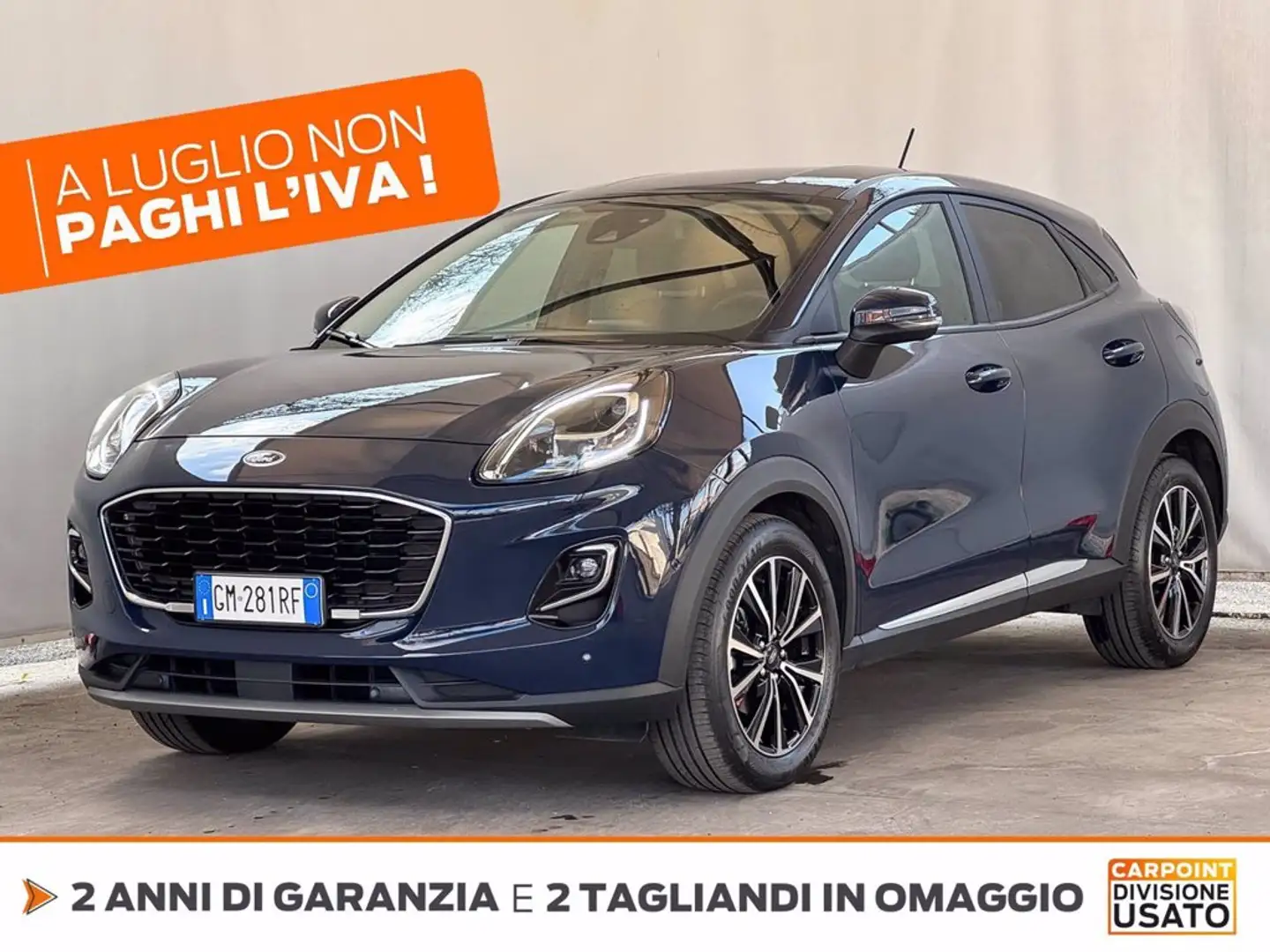 Ford Puma 1.0 ecoboost h titanium s&s 125cv Blu/Azzurro - 1