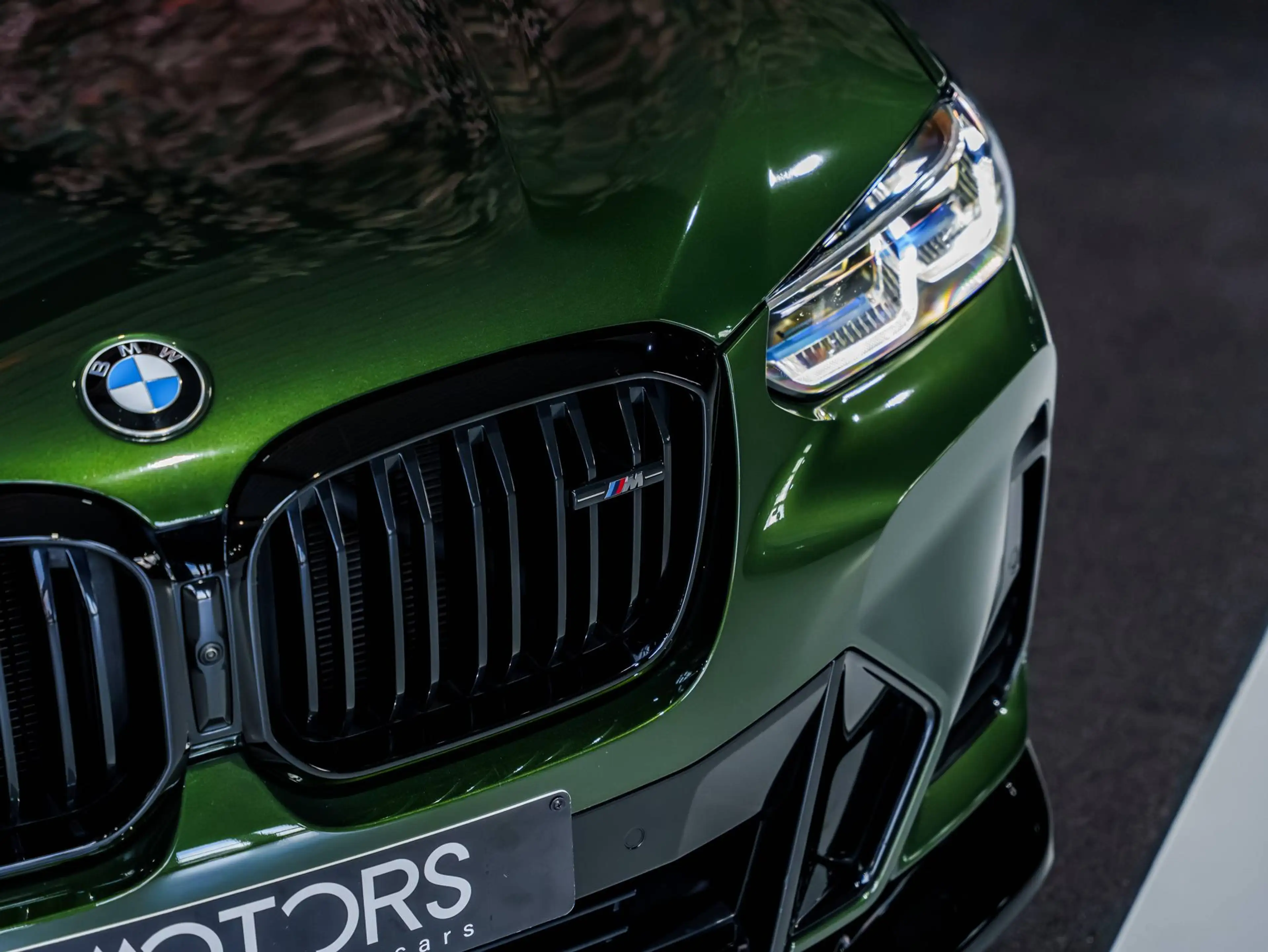 BMW X4 M40i - Verde Ermes - Merino Tartufo - M Sport - Driving Assistant Pro - Laser - Pano - HUD - Harman Kardon - 360° — photo 3