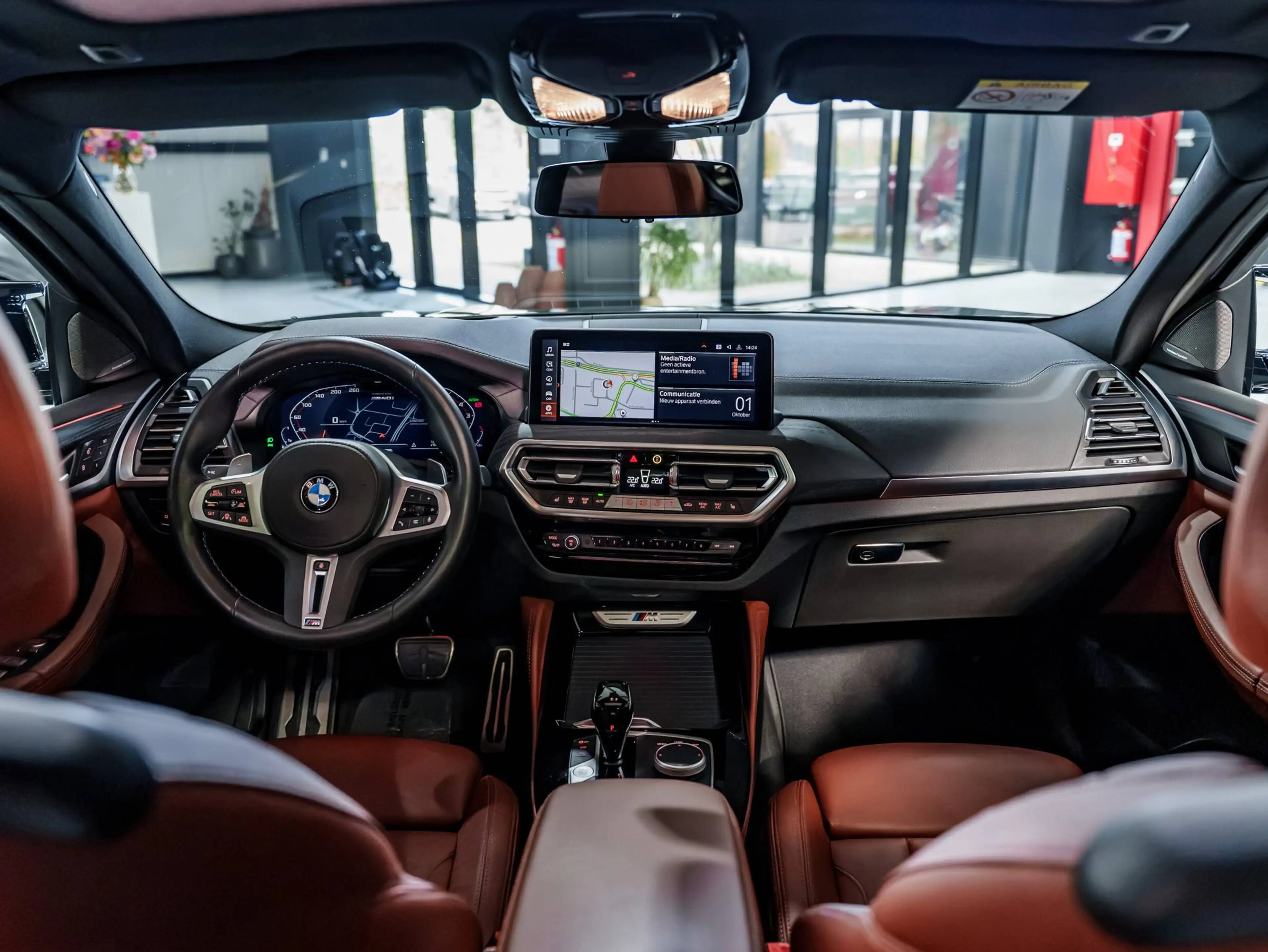 BMW X4 M40i - Verde Ermes - Merino Tartufo - M Sport - Driving Assistant Pro - Laser - Pano - HUD - Harman Kardon - 360° — photo 14