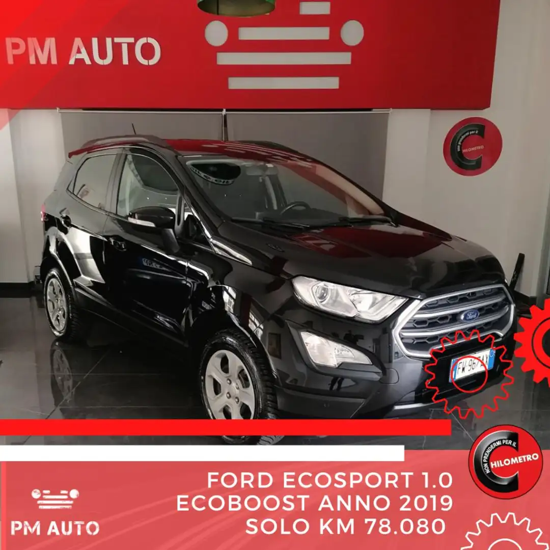Ford EcoSport 1.0 EcoBoost 125 CV S&S aut. Business Nero - 1