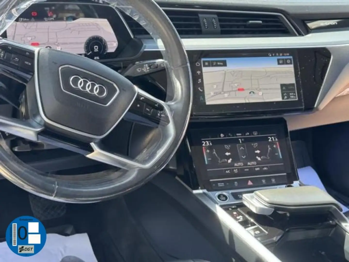 Audi e-tron 50 quattro Bleu - 2