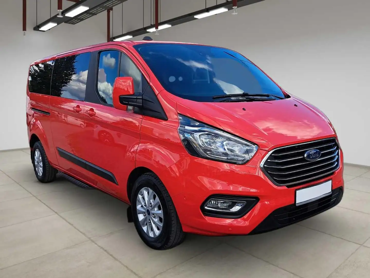 Ford Tourneo Custom 8Sitze + Winterpaket +WR + Navi + L2 Rouge - 1