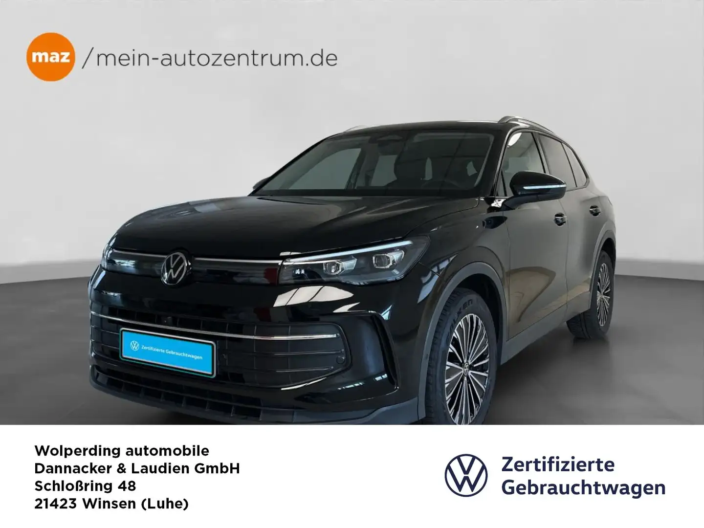 Volkswagen Tiguan 2.0 TDI DSG Goal Bluetooth Navi LED Klima Schwarz - 1