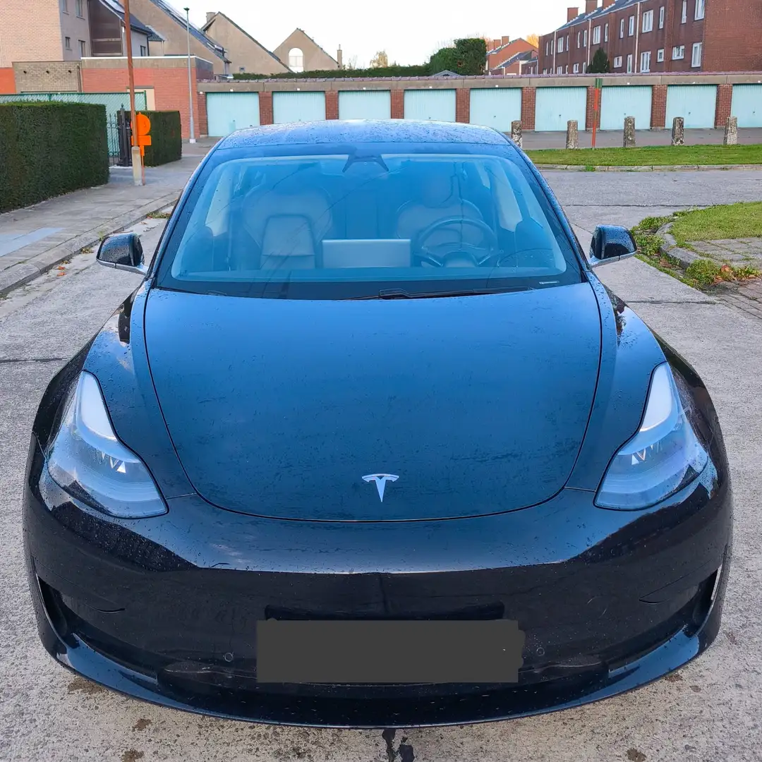 Tesla Model 3 SR+ * Autopilot* LFP batterij SoH: 95% * incl btw Zwart - 2