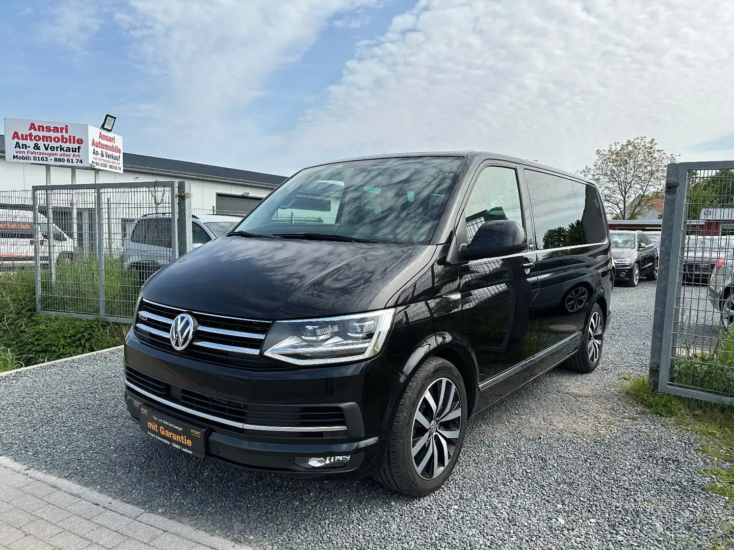 Volkswagen T6 Multivan Generation Six 4M|FondTV|LED|ACC|AHK Zwart - 1