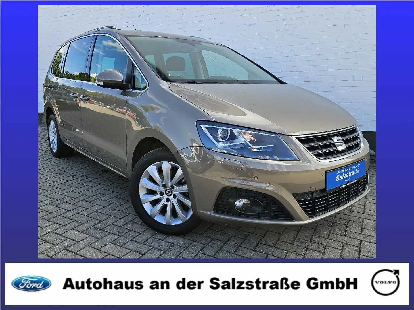SEAT Alhambra 2.0 TDI Style*7-Sitzer*Xenon*AHK*Navi* Gold - 1
