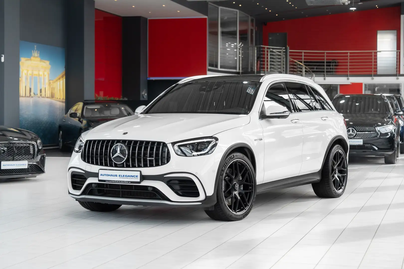 Mercedes-Benz GLC 63 AMG 4Matic*HEAD-UP*AMG-RIDE.CONTROL+*BURM Weiß - 1