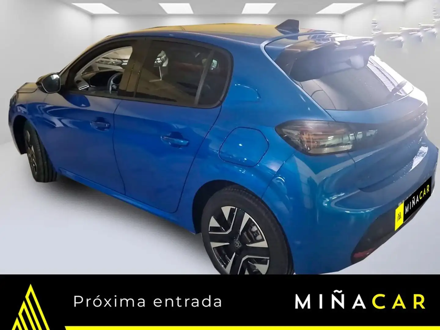 Peugeot 208 Allure HYBRID 100 eDCS6 Azul - 2