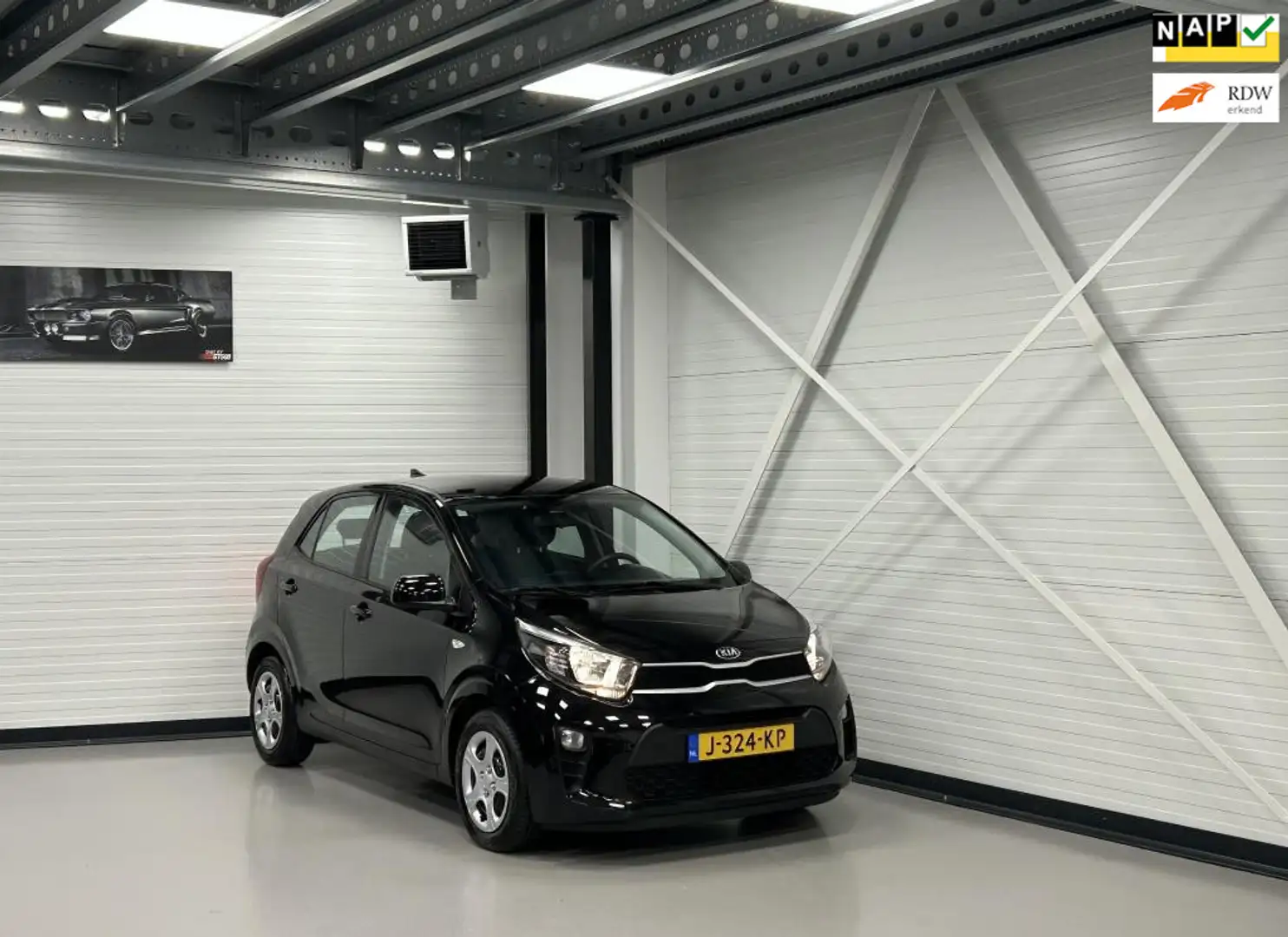 Kia Picanto 1.0 MPi ComfortPlusLine CruiseControl/MultiMedia/C Negru - 1