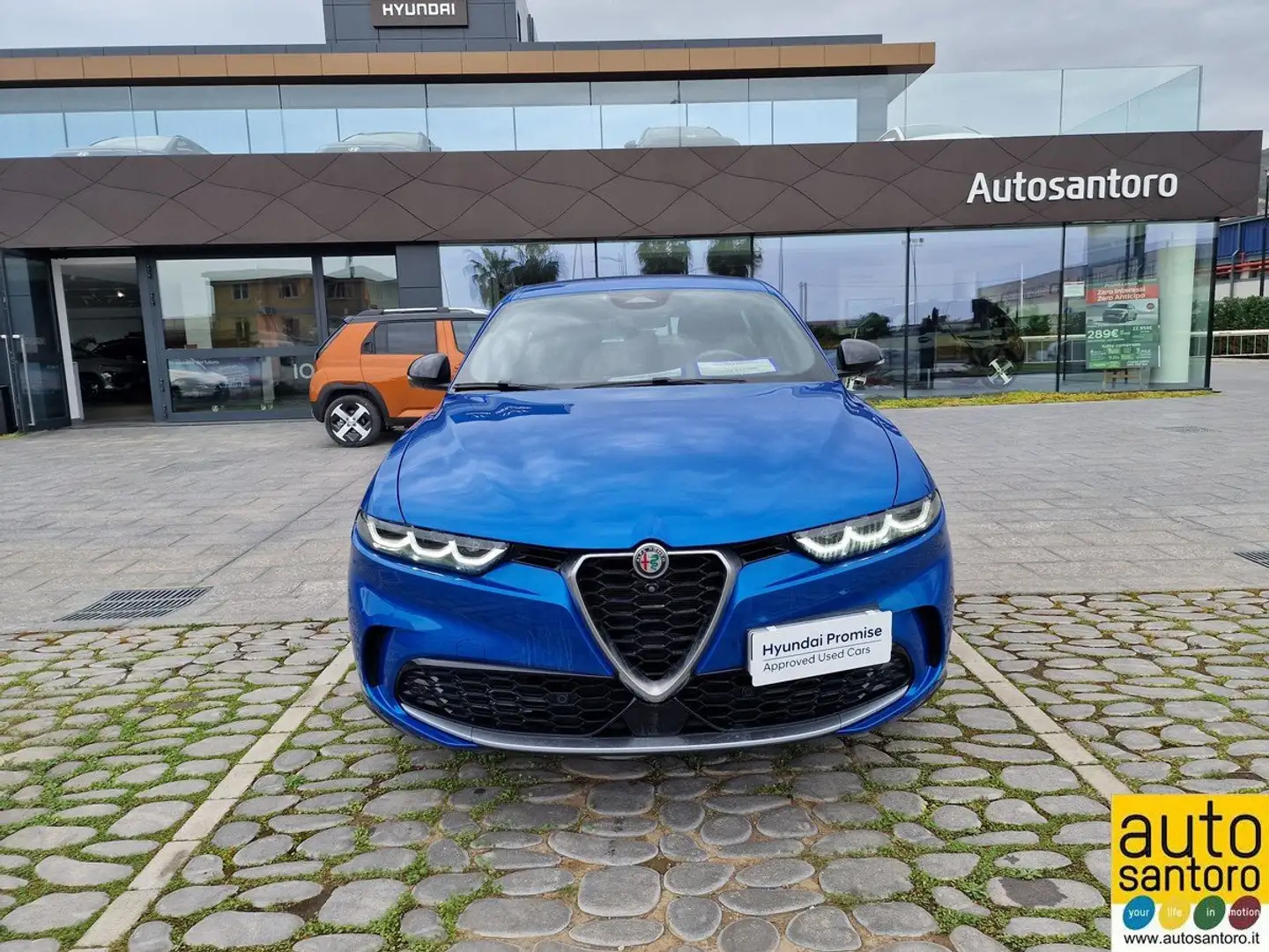 Alfa Romeo Tonale 1.6 Sprint 130cv tct6 Bleu - 2