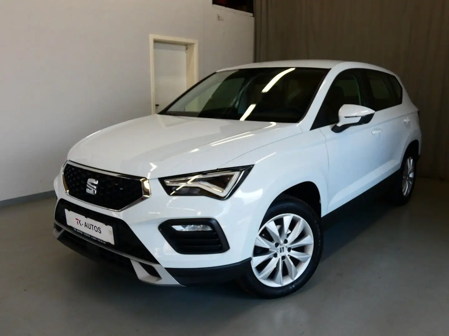 SEAT Ateca 1.5 TSI Style,1.Hand,Navi,LED,Tempo,S-Heft Blanc - 1