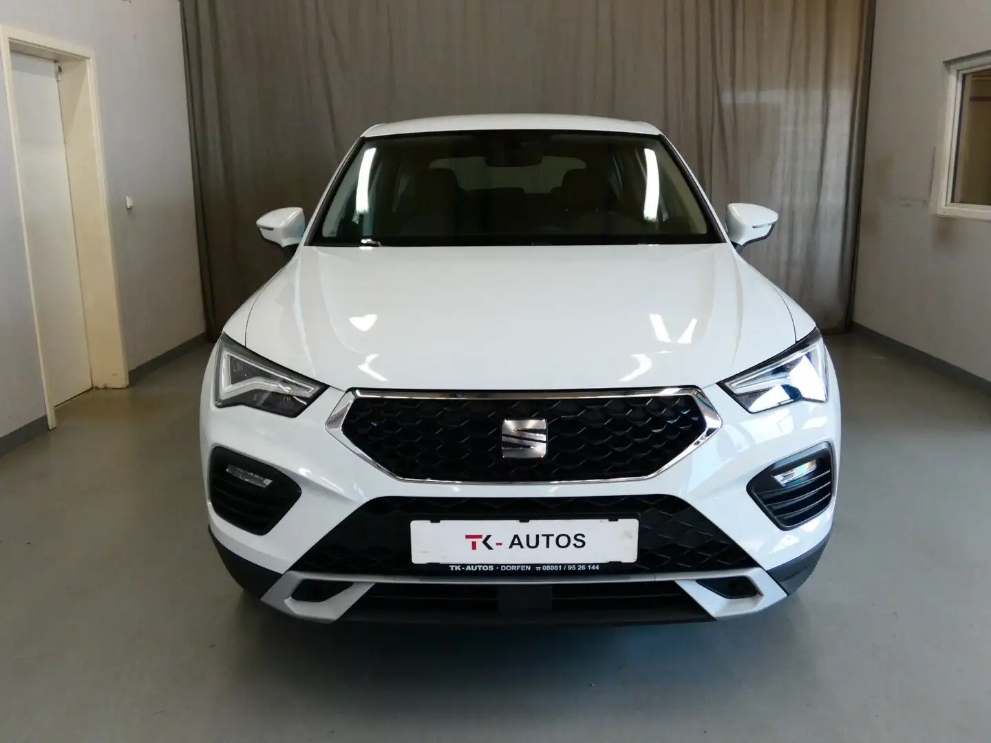 SEAT Ateca 1.5 TSI Style,1.Hand,Navi,LED,Tempo,S-Heft Blanc - 2